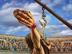 Queen Zenobia - The execution