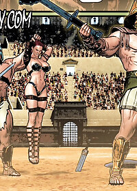 Spartana defies the sadistic Aurelia and Rome's elite pic 5