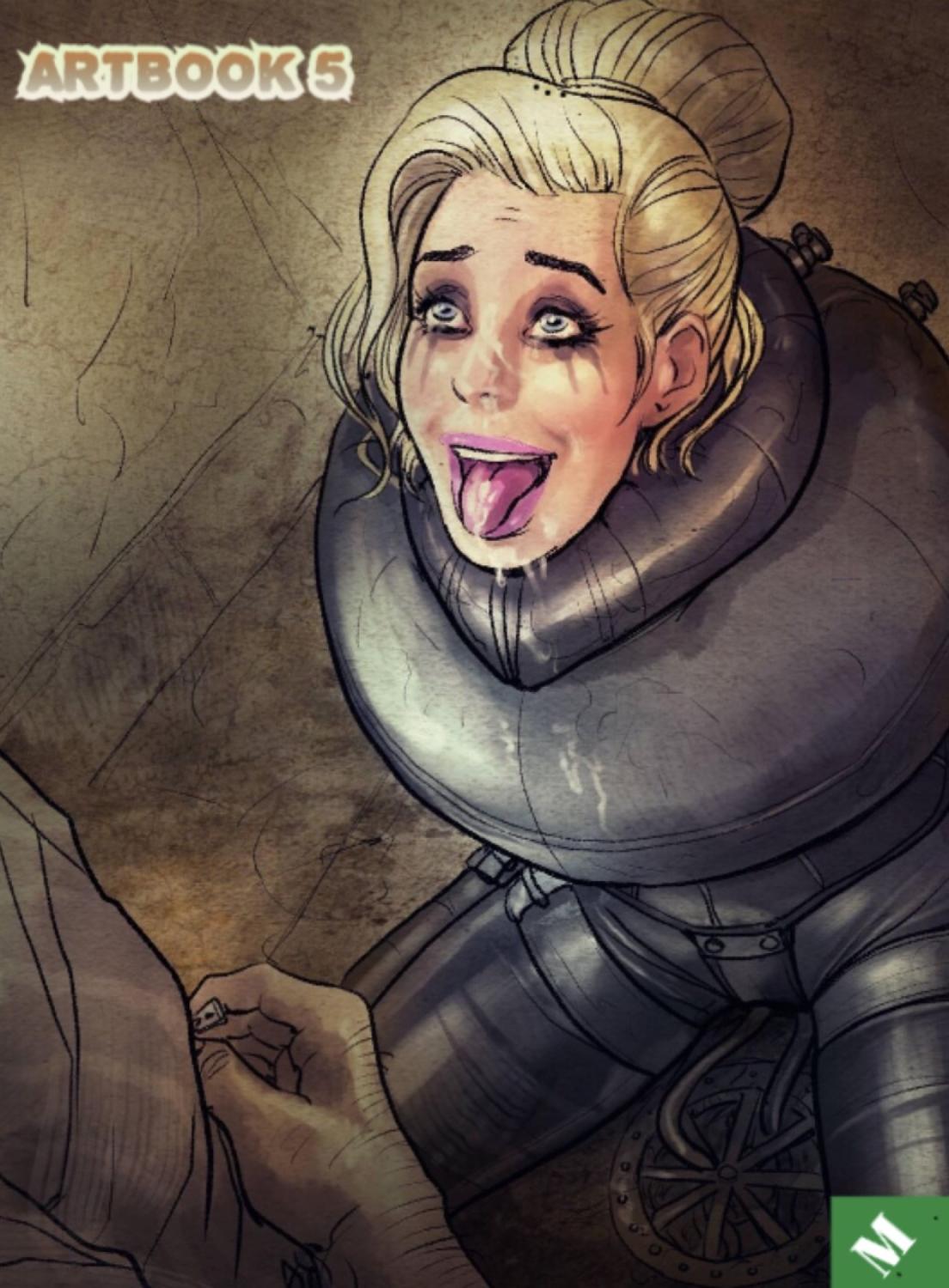 Intricate, sensual showcases of restraints, gags, and BDSM accessories, celebrating the artistry of fetish equipment