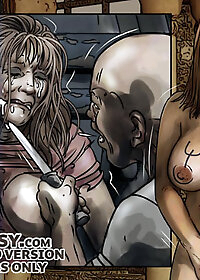 He liked to see a redhead flogging a blonde pic 3